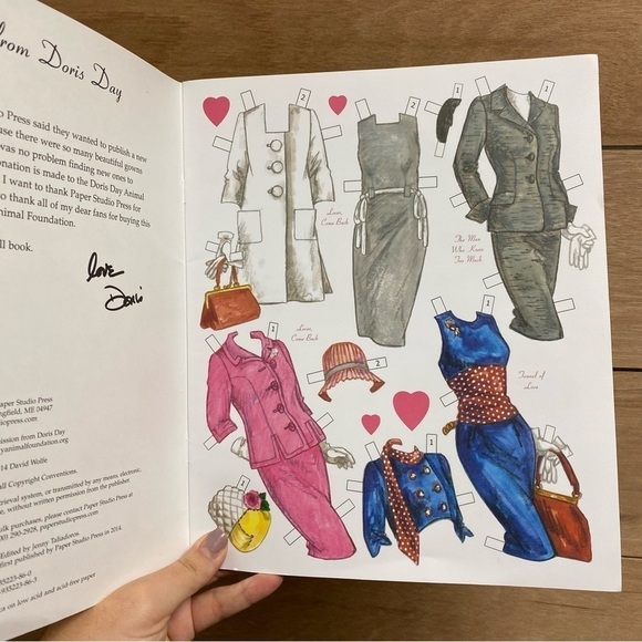 Doris Day Celebration Paperdoll Book NEW - Picture 4 of 5